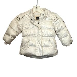 GAP Puffer Jacket Toddler size S beige